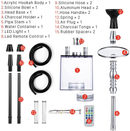 Glass Water Pipe Hookah Set / Narguile / Shisha - V-Station Store