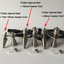 Electric E-Nail Dab Kit W/ Deluxe Golden Glass Dab Rig/Bong