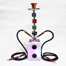 20" Glass Water Pipe Hookah-Narguile-Shisha W/ Lights (Dices Edition) - V-Station Store