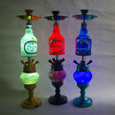 30" Large Glass Water Pipe Hookah-Narguile-Shisha W/ Lights (Deluxe Edition) - V-Station Store
