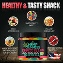 Premium Hemp Gummies: 90 Fresh Sweets | 300.000.000 | Made In USA