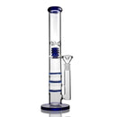 17″ Tall Glass Dab Rigs / Straight Bong | Water Bong Pipes - V-Station Store