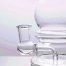 BHZT 14mm Quartz Glass Set, 100% Made of Quartz, with Silicone Container 25MM A - V-Station Store