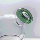 BHZT 14mm Quartz Glass Set, 100% Made of Quartz, with Silicone Container 25MM A - V-Station Store