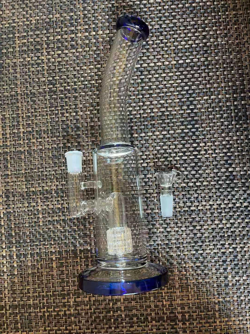 11" Glass Dab Rigs [Long Tube] | Water Bong Pipes - V-Station Store