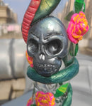 13" Skull/Snake Glass Dab Rigs | Beaker Bong | Water Bong Pipes - V-Station Store