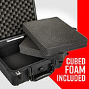 13-14" Hard Case/Bag For Glass Dab Rigs, Bongs, Pipes, Hookahs [Pelican Case Style]