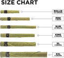 KING PALM Slim Size Blunt Wraps/Cones [All Flavors] | Flavored Real Leaf Rolls/Wraps - V-Station Store