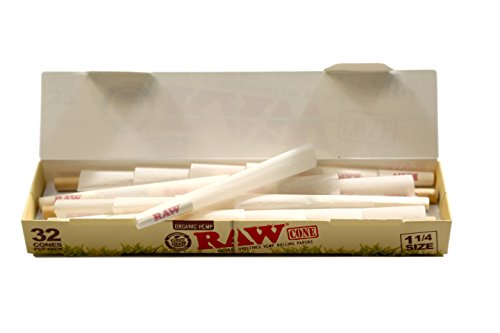 RAW Bundle: 32 Cones [1-¼ Size] + Rolling Tray + Cone Loader + Doobtube - V-Station Store