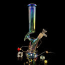 12″ Meniscus Glass Dab Rigs | Rainbow | Water Bong Pipes - V-Station Store