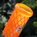 11″ Glass Dab Rigs / Beaker Bong (Bees & Flowers) | Water Bong Pipes - V-Station Store