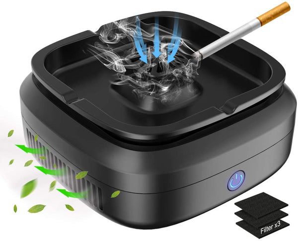 Smokeless Ashtray For Weed & Tobacco [USB Rechargeable] - V-Station Store