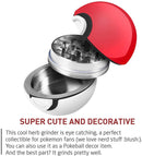 Pokeball 3-Layer Flower Herb Mill Grinder | Pokemon Style