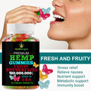 Premium Hemp Gummies: 75 Fresh Sweets | Made In USA