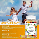 2-Pack Hemp Gummies: 160 Sweets | Tropical Fruit Flavor | 350,000mg