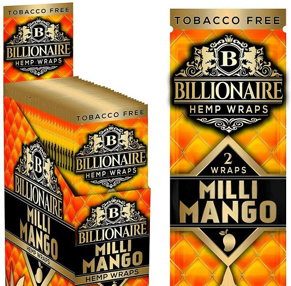 50-Wraps Box: Billionaire Hemp Wraps | All Flavors