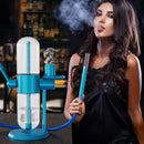 Gravity Bong / Hookah [Blue] | Glass Invertible/Rotating Gravity Bong