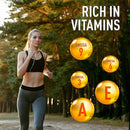 Hemp Rings Gummies: 25 Large Peach Rings | Made In USA