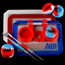 Dab Tools Set: Carving Tools + Mat + Wax Jars Containers + Holder - V-Station Store