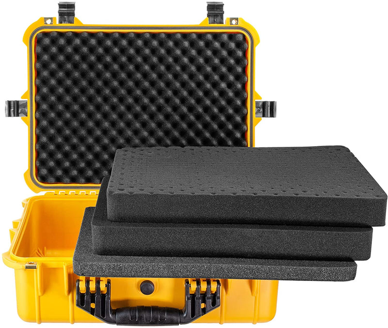 20" Hard Case/Bag For Glass Dab Rigs, Bongs, Pipes, Hookahs [Pelican Case Style]