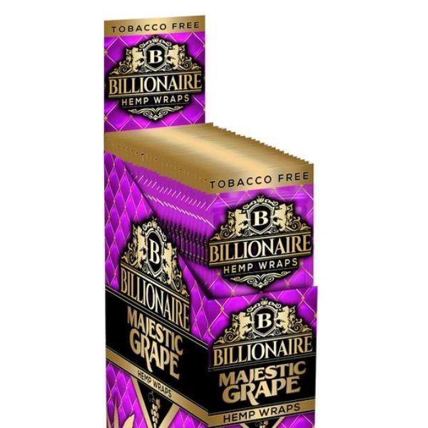 50-Wraps Box: Billionaire Hemp Wraps | All Flavors