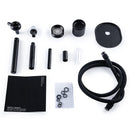 Gravity Bong / Hookah [Black] | Glass Rotating Gravity Bong