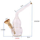 4″ Mini Glass Water Pipe / Bong / Bubbler (Lamp Style) | Hookahs - V-Station Store