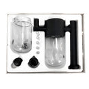 Compact Gravity Bong / Infuser / Hookah | Glass Rotating Gravity Bong