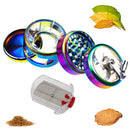 4-Layer Flower Herb Mill Grinder / Deluxe Rainbow Edition - V-Station Store