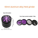 4-Layer Flower Herb Mill Grinder / Multicolor - V-Station Store