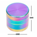40-mm Flower Herb Mill Grinder / Rainbow Edition - V-Station Store