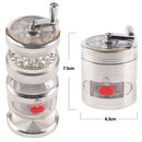 4-Layer Flower Herb Mill Grinder / Deluxe Rainbow Edition - V-Station Store