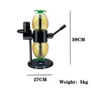 Pineapple Gravity Bong/Hookah | 360ª Invertible/Rotating Gravity Bong