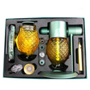 Pineapple Gravity Bong/Hookah | 360ª Invertible/Rotating Gravity Bong