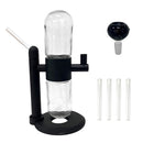 Compact Gravity Bong / Infuser / Hookah | Glass Rotating Gravity Bong
