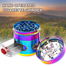 4-Layer Flower Herb Mill Grinder / Deluxe Rainbow Edition - V-Station Store
