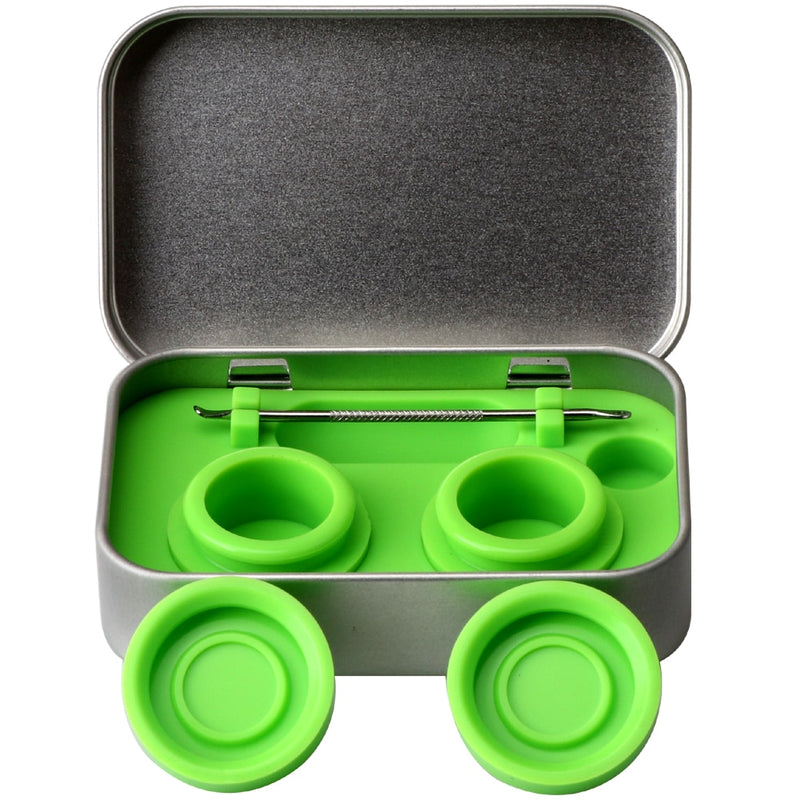Dab Tools Kit: Wax Carving Tool + Silicone Containers + Box - V-Station Store