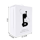 Compact Gravity Bong / Infuser / Hookah | Glass Rotating Gravity Bong