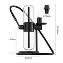 Gravity Bong / Hookah [Black] | Glass Rotating Gravity Bong