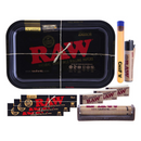 RAW All-In-One Bundle | Rolling Tray, Papers, Rolling Machine + Accessories