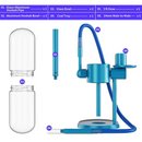 Gravity Bong / Hookah [Blue] | Glass Invertible/Rotating Gravity Bong