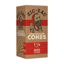 Monthly Smoking & Weed Subscription Box 1-¼ Size ZIG-ZAG Cones | Unbleached Pre-Rolled/Rolling Cones W/Tips