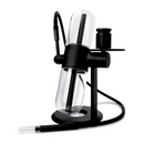 Gravity Bong / Hookah [Black] | Glass Rotating Gravity Bong