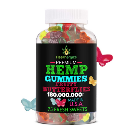 Premium Hemp Gummies: 75 Fresh Sweets | Made In USA