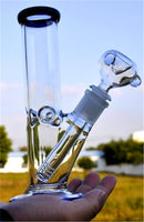 7″ Straight Glass Dab Rigs | Water Bong Pipes - V-Station Store