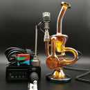 Electric E-Nail Dab Kit W/ Dab Rig [Vintage Long Bong] - V-Station Store