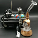 Electric E-Nail Dab Kit With Glass Dab Rig/Bong [Deluxe Hard Case] - V-Station Store