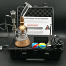 Electric E-Nail Dab Kit With Glass Dab Rig/Bong [Deluxe Hard Case] - V-Station Store