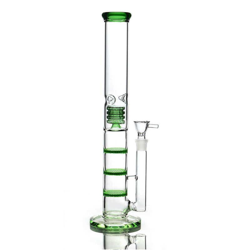 17″ Tall Glass Dab Rigs / Straight Bong | Water Bong Pipes - V-Station Store