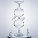 The Infinity Waterfall Glass Gravity Bong | Invertible Rotating Gravity Hookah